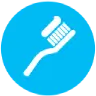 Orthodontist Vaughan Brush Blue Icon