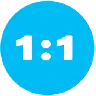 Orthodontist Vaughan One One Blue Icon